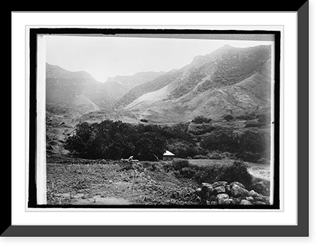 Historic Framed Print, Chile. Juan Fernandez Island,  17-7/8" x 21-7/8"