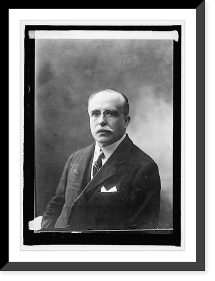 Jose Pardo Y. Barreda, Pres. Peru, Vintage Print