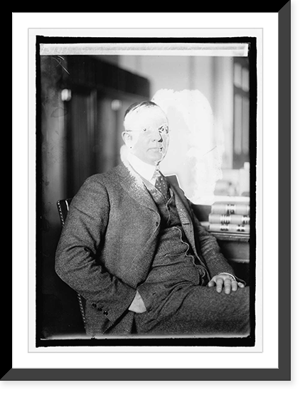Geo. H. Carter, Public Printer, 4/1/21 - 2, Antique Print