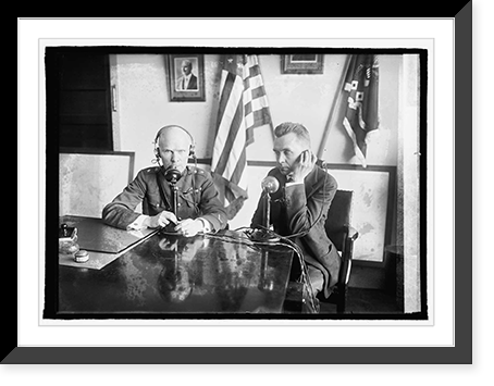 Gen'l Squires & R.D. Duncan, 1/25/22, Vintage Poster