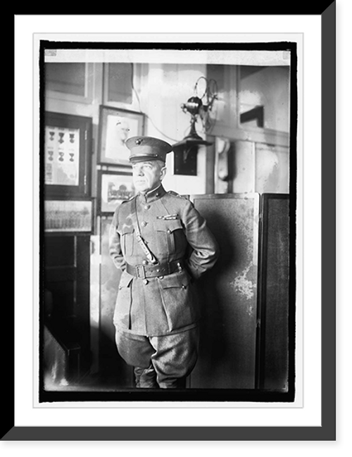 Historic Framed Print, Brig Gen'l John H. Russell, 2/9/22,  17-7/8" x 21-7/8"
