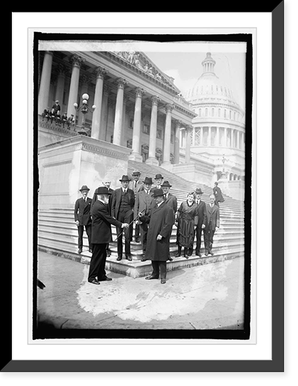 Historic Framed Print, Claude Ketcher, 3/24/22,  17-7/8" x 21-7/8"