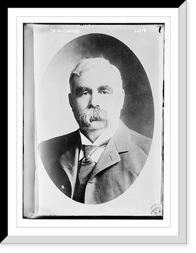 W.G. Conrad, cameo portrait Classic, Vintage Wall Art