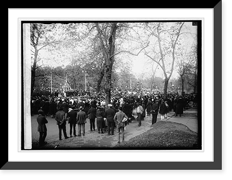 Unveiling Edmund Burke statue, 10/12/22, Antique Wall Art