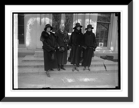 Sen. L.B. Colt & daughters, 2/24/23 Classic, Antique Print