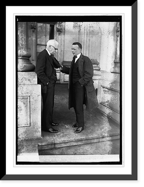 Historic Framed Print, Thos. S. Butler & Theo. Roosevelt, 2/14/23,  17-7/8" x 21-7/8"