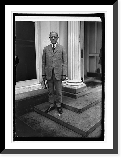 Historic Framed Print, Chas. D. Hilles, 6/11/23,  17-7/8" x 21-7/8"