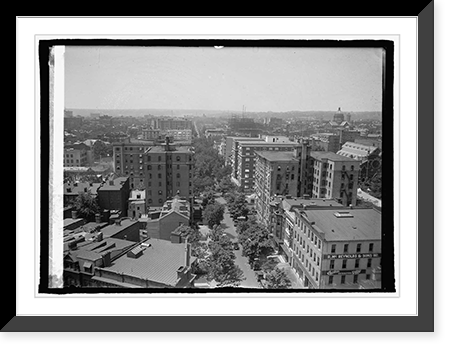 Vt. Ave. & L looking N. on L, Vintage Print