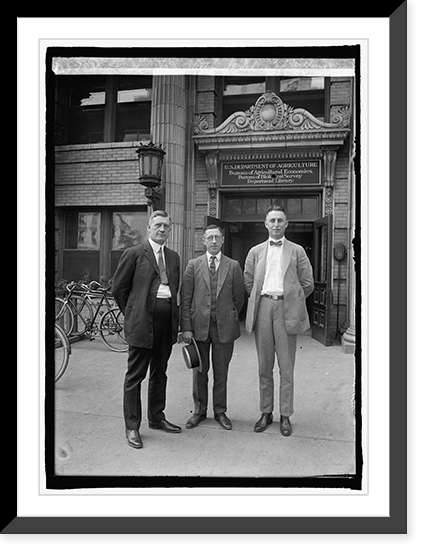 Lloyd S. Tenny, Arthur W. Palmer, G.T. Willingmeyer, 7/27/23 Classic, Historic Print