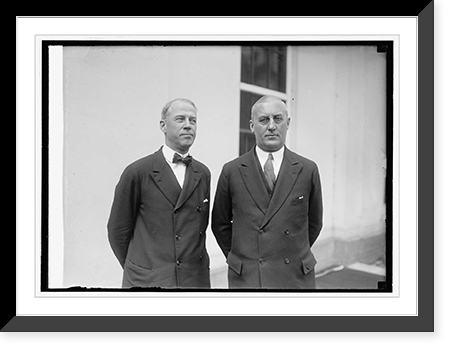Julius H. Burns, W.H. Booth, 8/20/23, Antique Print