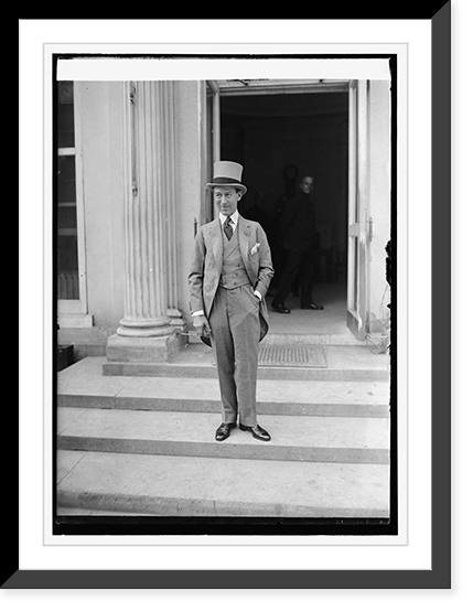 Sir Rodderick Jones, 9/28/23, Antique Poster