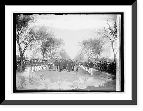 Historic Framed Print, Denby, Navy Day celebration, 10/27/23,  17-7/8" x 21-7/8"