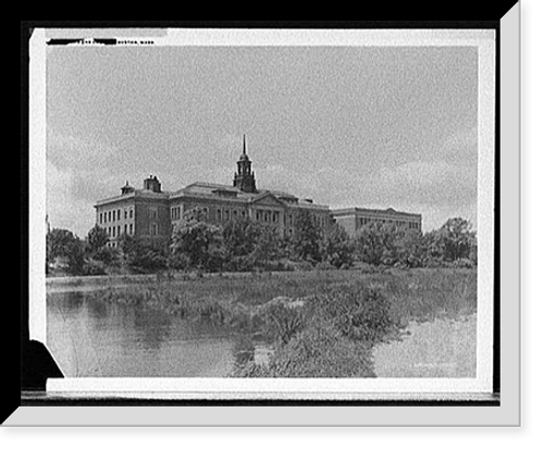 Historic Framed Print, Simmons College, Boston, Mass. - 2,  17-7/8" x 21-7/8"