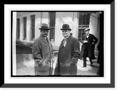 Frank Hight & Oscar", 11/16/23", Vintage Wall Art