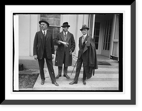 H.N. Randolph, Guszon Bolglum, H.S. Edwards, 11/22/23, Antique Print