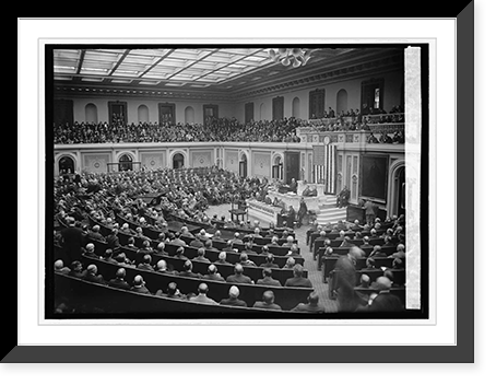 Opening of the 68th Congress, Washington, D.C., 12/5/23 - 2 Classic, Vintage Print