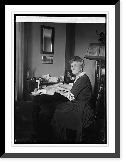 Mrs. Harry S. New, 1/14/24 - 2, Antique Poster