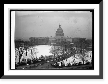 U.S. Capitol, 2/26/24, Historic Print