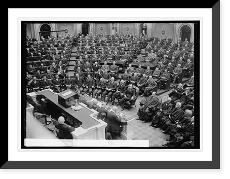 Harding memorial ceremonies, 2/27/24 - 5 Classic, Historic Reproduction