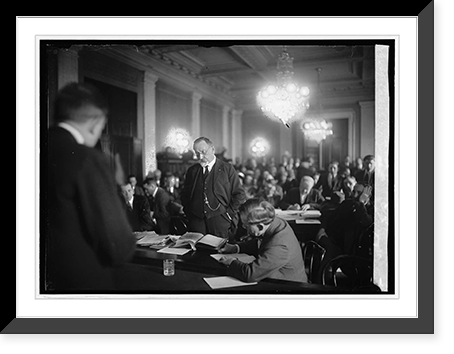 Historic Framed Print, Capt. H. L. Scaife, 3/27/24,  17-7/8" x 21-7/8"