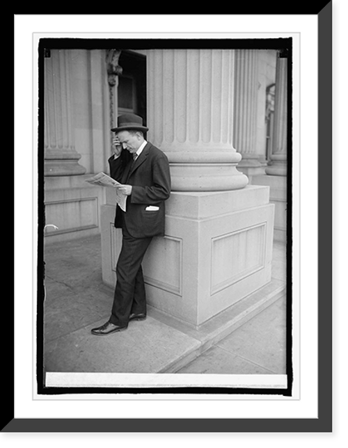 Historic Framed Print, Senator B.K. Wheeler, 3/28/24,  17-7/8" x 21-7/8"