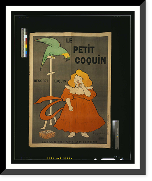 Historic Framed Print, Le petit coquin dessert exquis. L. Cappiello.,  17-7/8" x 21-7/8"