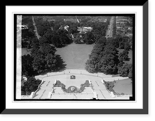 Historic Framed Print, [View from U.S. Capitol, Washington, D.C.],  17-7/8" x 21-7/8"