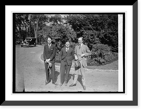 Historic Framed Print, Debating team of Cambridge at W.H.; R.A. Butler, A.P. Marshall, Gerald Sparrows, 10/20/2,  17-7/8" x 21-7/8" Historic Framed Print, Debating team of Cambridge at W.H.; R.A. Butler, A.P. Marshall, Gerald Sparrows, 10/20/2,  17-7/8" x 21-7/8"
