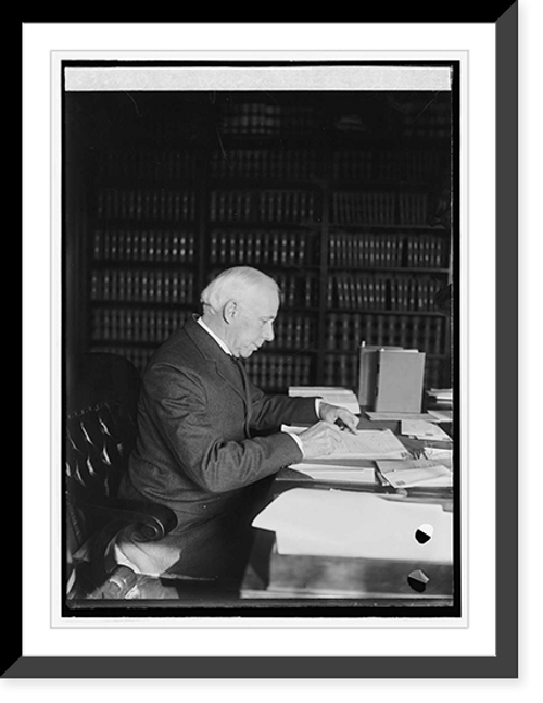 Historic Framed Print, Justice Willis Van Devanter of Supreme Court - 4,  17-7/8" x 21-7/8"
