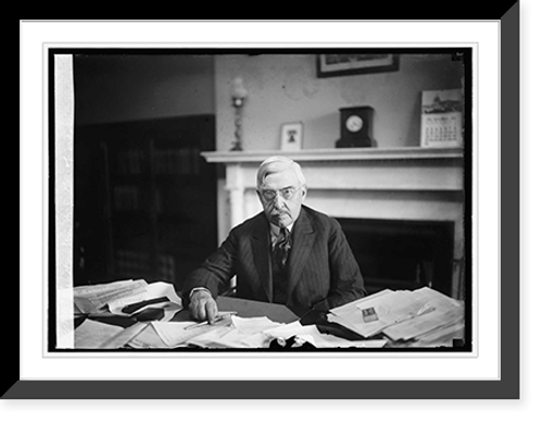 Historic Framed Print, Senator Wm. M. Butler of Mass., [11/28/24] - 2,  17-7/8" x 21-7/8"