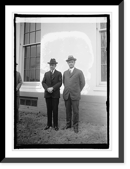President Coolidge and Evertt Sanders, 1/19/25 Classic, Vintage Poster