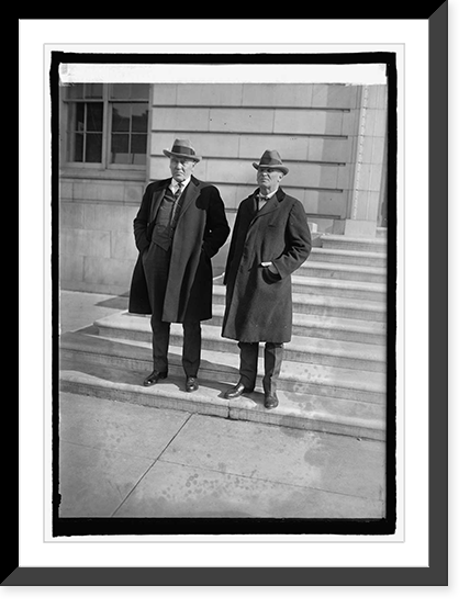 Harrison Garnett and Rep. Thomas Hall of North Dakota, 1/14/25, Vintage Poster