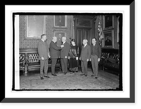 Weeks decorating Senator Means, 2/18/25, Antique Wall Art