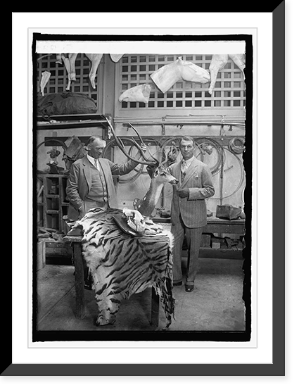 Lt. Col. J.E. Fechet & Gen. Mitchell, 4/20/25, Antique Wall Art