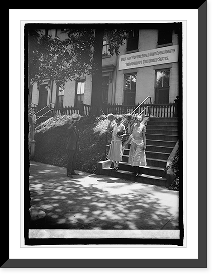 Historic Photo Print - Miss M.V. Roehrer & Miss S.L. Anderson, 1925