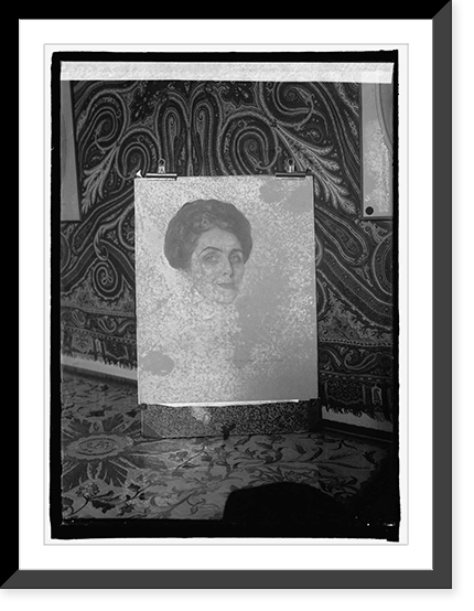 Sepia of Mrs. Coolidge by Rafael Sanchez Yago, 1/19/26, Antique Poster