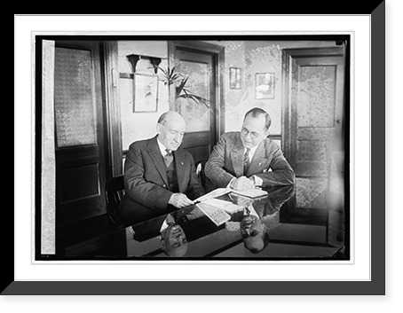 Gen. Frank T. Hines & J.J. Wicker, Jr., 2/18/26 Classic, Historic Reproduction