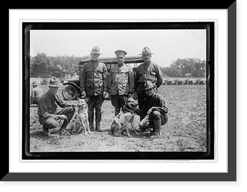 Historic Framed Print, Medical Corps, Allentown, Pa., July 1917 - 4,  17-7/8" x 21-7/8"