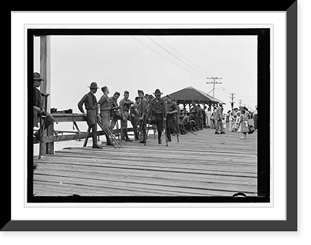 Walter Reed outing, Chesapeake Beach, Maryland, July 1919 - 2 Classic, Vintage Print