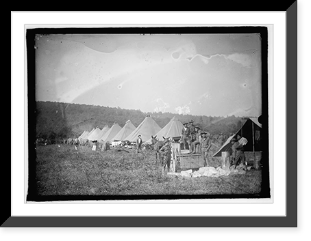 National Guard, Mt. Gretna, Pennsylvania, 1913, Vintage Print