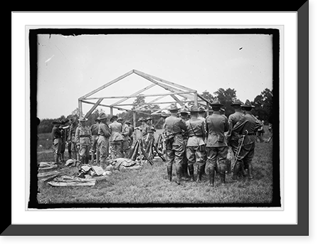 National Guard, Mt. Gretna, Pennsylvania, 1913 - 2, Vintage Poster
