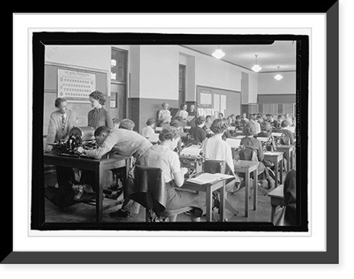 Historic Framed Print, Montgomery Blair High School [Silver Spring, Md.], 1935,  17-7/8" x 21-7/8"