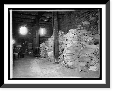 Seed distribution, seeds stand at Capitol, Washington, D.C, Antique Wall Art