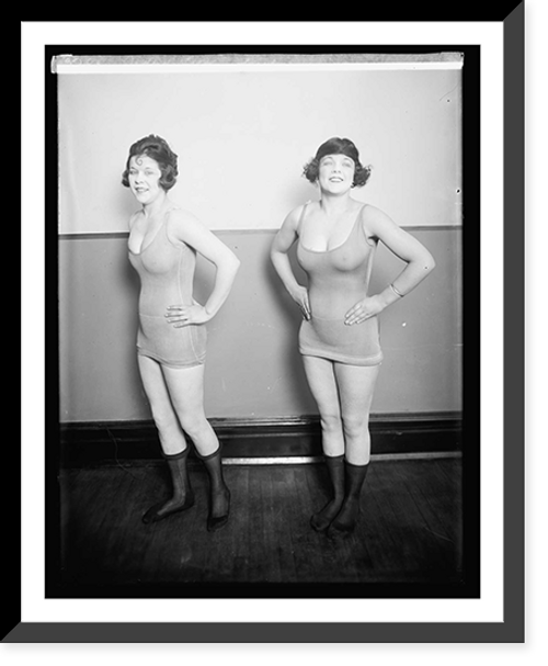 Historic Framed Print, Sidney Lust girls - 3,  17-7/8" x 21-7/8"