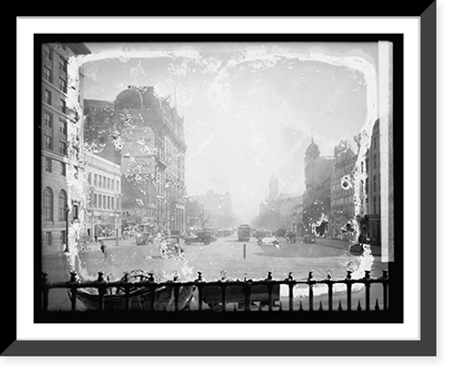 Historic Framed Print, Pan Am. from Treasury, [Washington, D.C.],  17-7/8" x 21-7/8"