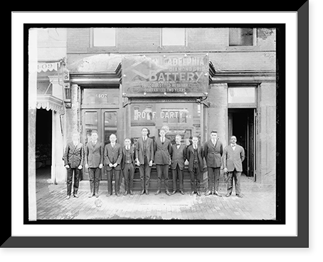 Roy F. Carty group, Antique Print
