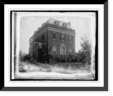 Residence of Warren G. Harding Classic, Historic Print