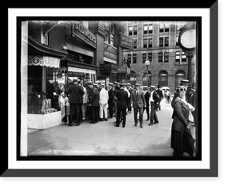 Selinger front, 820 F, N.W., Washington, D.C, Vintage Wall Art