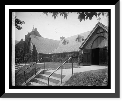 Historic Framed Print, St. Margaret's Episcopal Church,  17-7/8" x 21-7/8"