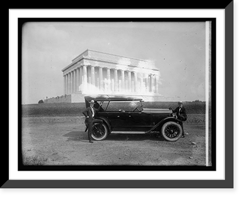 Historic Framed Print, King car, 1920 - 2,  17-7/8" x 21-7/8"
